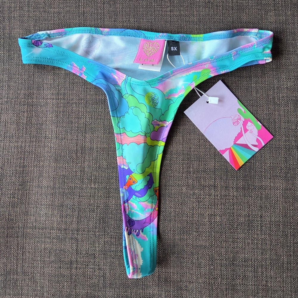 Intergalactic Rodeo Thong Western Pattern - Picture 2 of 12